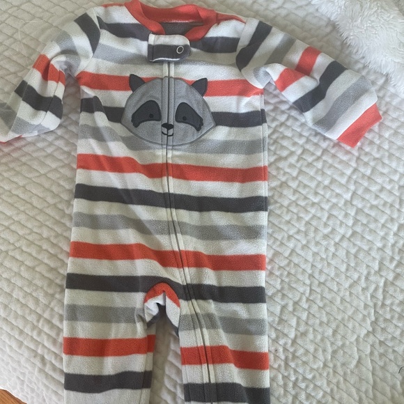 BABY BOY SIZE 6 MONTHS FALL/WINTER FOOTIE PJ BUNDLE - Picture 3 of 9
